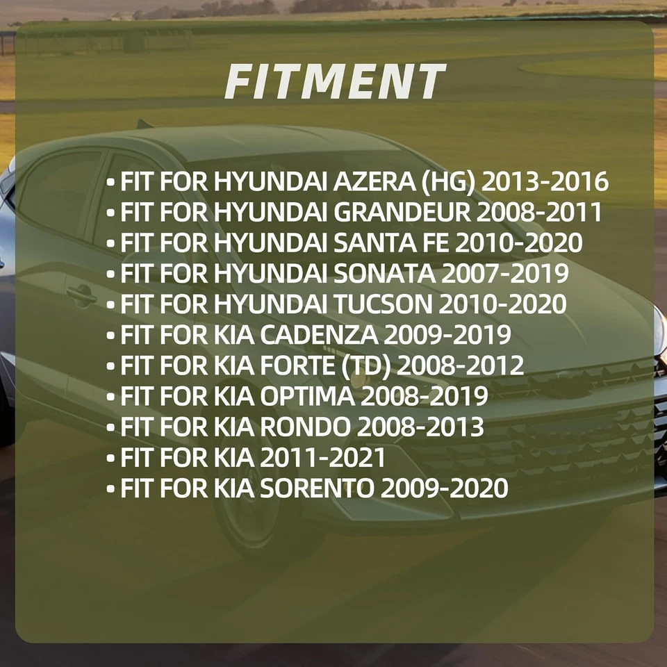 Engine Rebuild Overhaul Kit w/ Crankshaft Piston For 07-19 Hyundai Kia G4KE 2.4L - Image 2 of 4