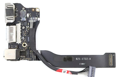 Apple I/O Power Audio MagSafe USB Board 820-3455 MacBook Air 13  A1466 2013-2017
