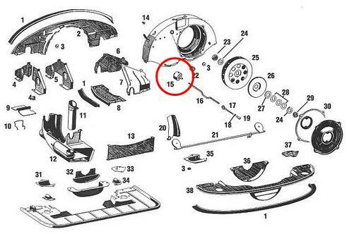 Porsche 356 early 912 NEW thermostat, 2yr warranty, German style - Bild 4 von 4