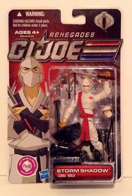 G.I. JOE MOC Storm Shadow - COBRA NINJA - 30th Anniversary Renegades POC