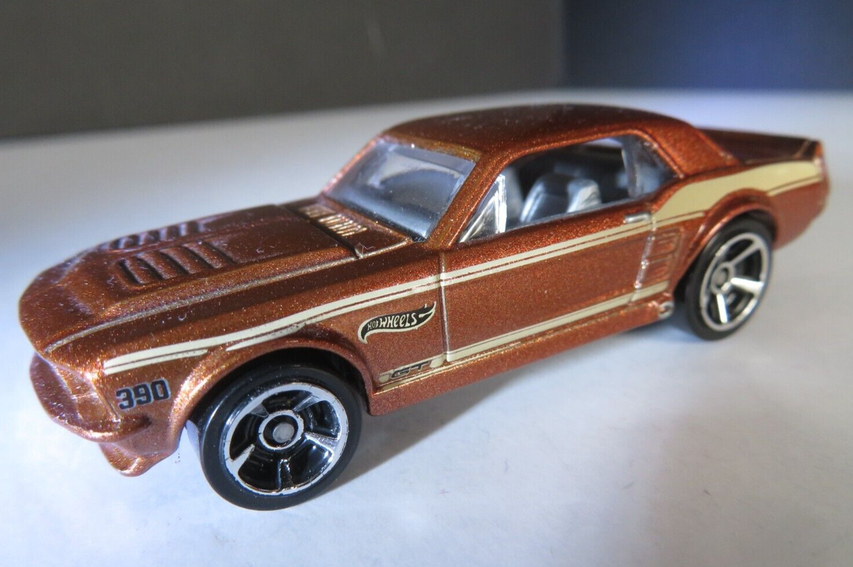 2010 Hot Wheels® 1967 Ford Mustang GT Metallic BRONZE | eBay