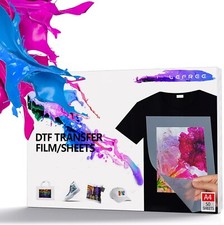 t4 50 Sheets A3 11.7" x 16.5" DTF Transfer Film T-Shirt DTF Film Double-Sided