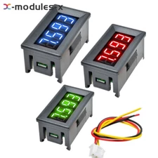 0.36" Digital 3-Wires 4-Bit LED Panel Display Voltmeter Meter Tester DC0-100V
