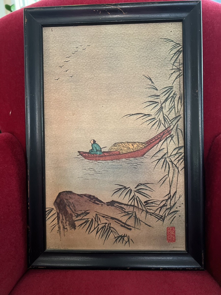 絵画★ 日本画 10号 美品 ★ 川瀬麿士 日本画10号 「朝暘(富士)」 共シール 院展同人 | 古