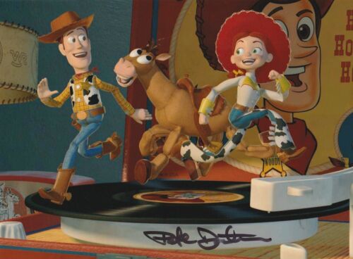 Photo Disney Pixar signée à la main Pete Docter 8 x 6 pouces Toy Story 2 - Photo 1 sur 1
