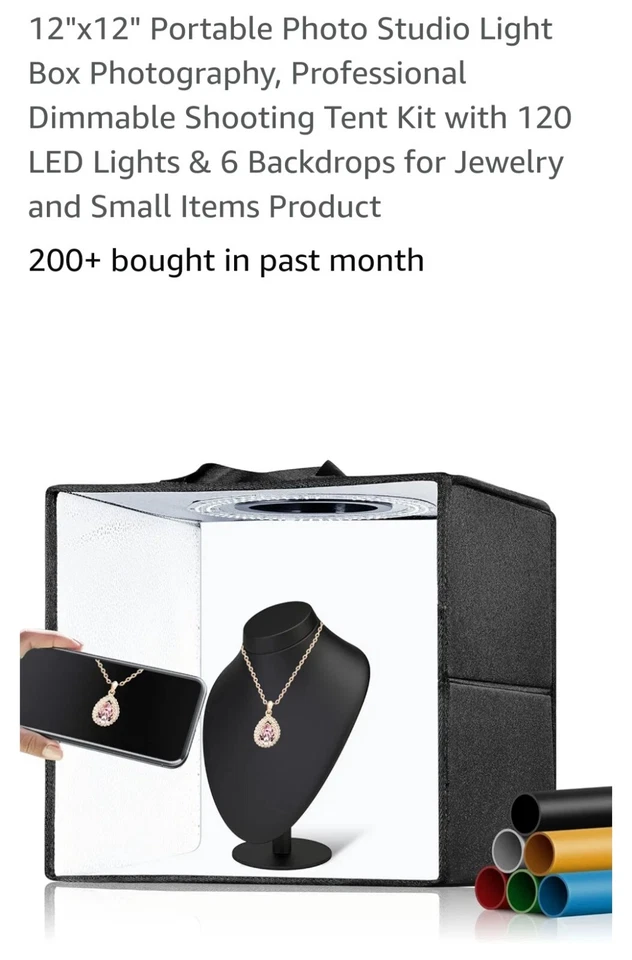 12 Inch Foldable LED ring Might Studio Box - Image 2 of 4