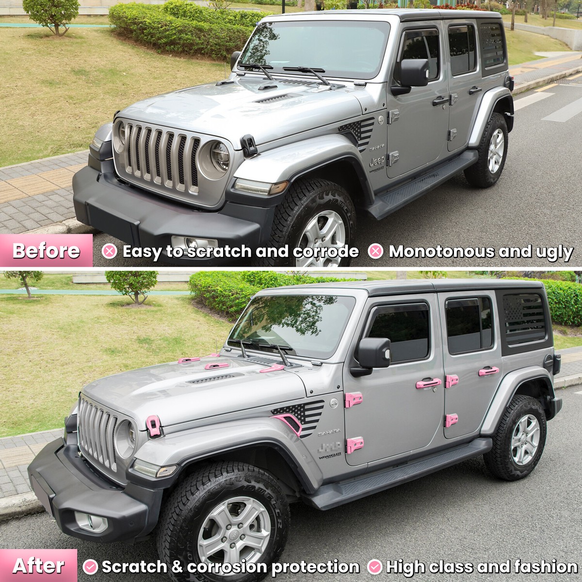 Jeep Wrangler Rubicon Accessori