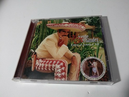 Vicente Fernandez : Entre El Amor y Yo Mariachi VG+ CD