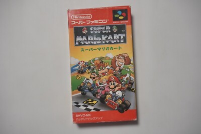 Super Famicom Super Mario Kart boxed Japan SFC game US Seller