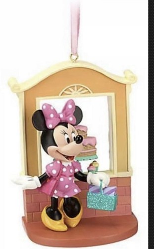 DISNEY STORE MINNIE MOUSE CHRISTMAS ORNAMENT Sketchbook Bakery Figural 2012 NIB - Picture 3 of 7