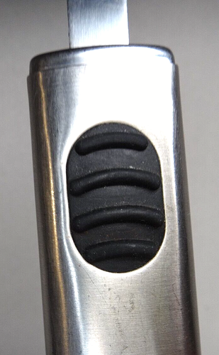 ONEIDA Fish Turner, 18/8 Stainless Steel, Nylon & Silicone, Black, 13.5 in - Picture 4 of 6