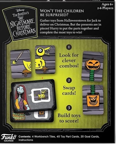 Nightmaer Before Christmas Card Game - Picture 2 of 3
