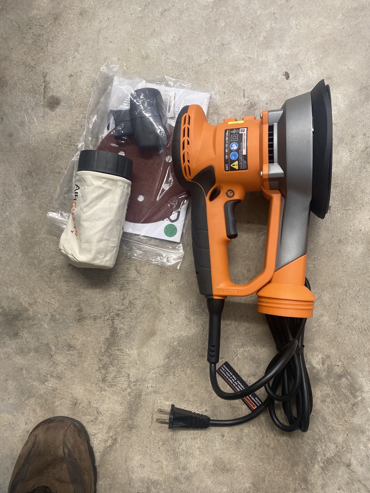 RIDGID R2611 6 In. Variable-speed Dual 