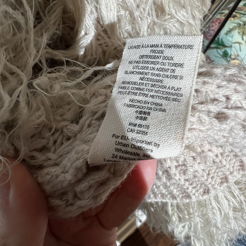 Free People Faithful Shaggy Cardigan Jacke Boho Fransen Bohemian Festival XS - Bild 9 von 16