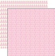 Baby Basics - Baby Girl Delivery, DS scrapbook paper, 12x12" Reminisce BAB002