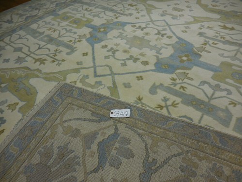 Turkish Oushak Rug, Modern Multicolored Area Rug 12x15, Handmade Bohemian Rug - Picture 16 of 24