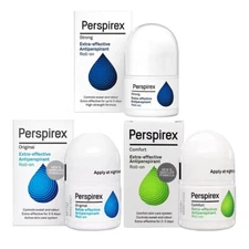 1-12 Pack Perspirex Original/Comfort/Strong Antiperspirant Roll On 20ML