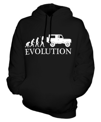 4X4 EVOLUTION OF MAN UNISEX HOODIE HERREN DAMEN DAMEN GESCHENK