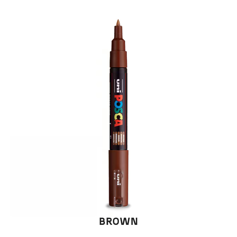 UNI POSCA PC-1M Single Paint marker 0.7MM Fine Tip Marker Gr