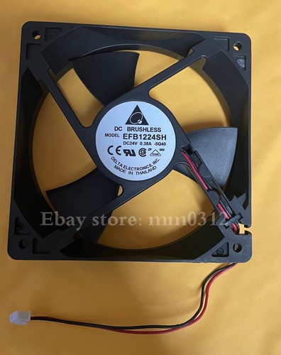 Qty:1pc inverter fan EFB1224SH 12 cm 12025 24V 0.38A #