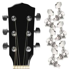 Acoustic Electric Guitar Tuning Keys Pegs String Tuners 3R+3L Machine Heads 6PCS