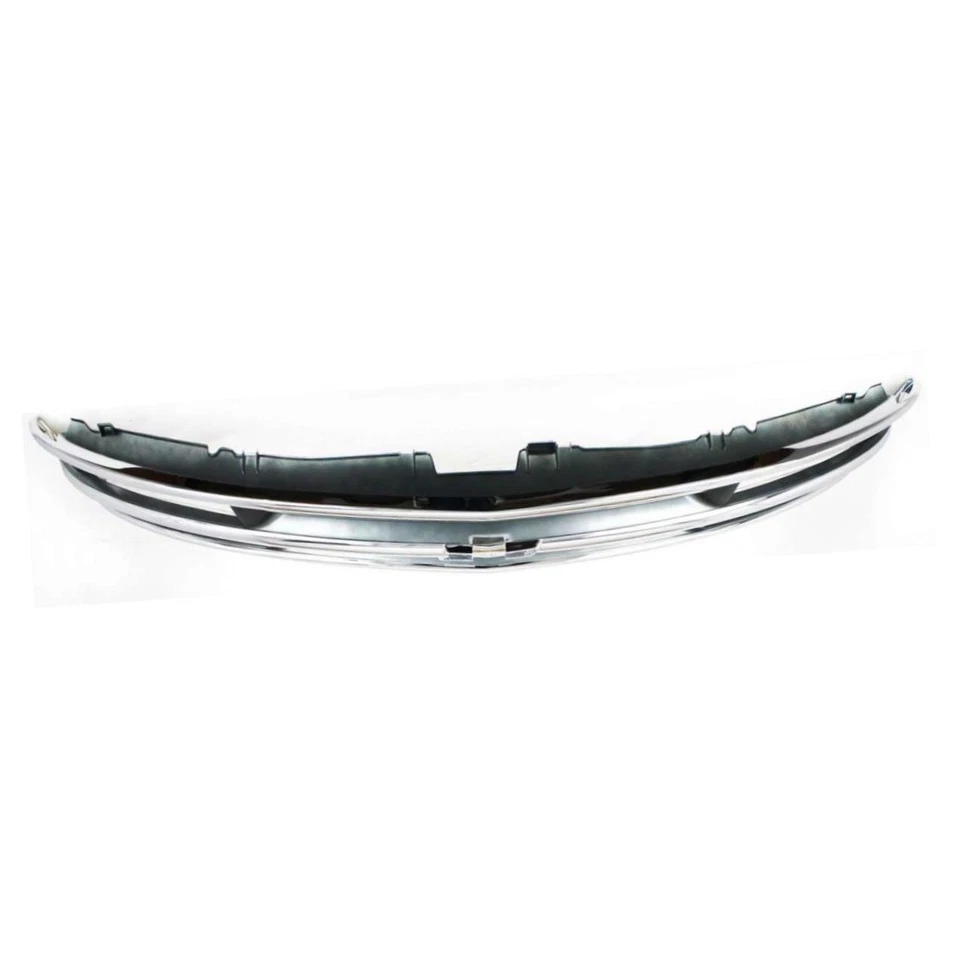 Chrome Grille Surround w/ Black Insert for 1996-2002 Chevrolet Express 1500 Van Foto 2 de 4