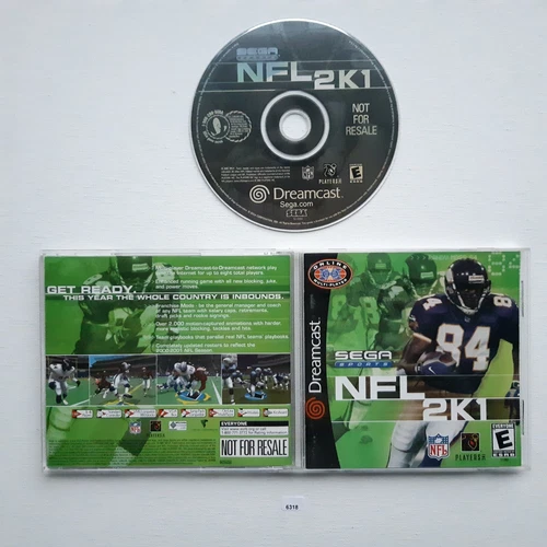 Sega Sports NFL 2K1 - Dreamcast