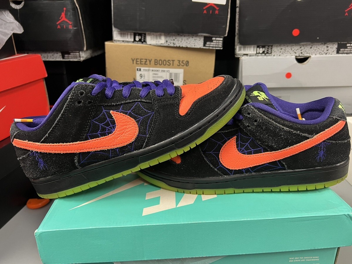 Nike SB Dunk Low Halloween Night of Mischief BQ6817-006 Size Nike SB Dunk Low Halloween Night of Mischief BQ6817-006 Size
