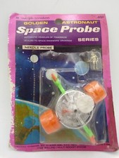 RARE 1969 Tri-Ang Hong Kong Golden Astronaut Space Series Needle Probe MOC