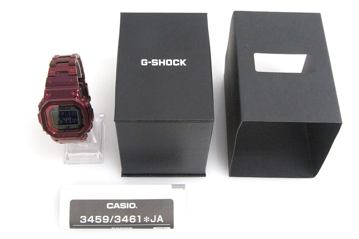 Casio G-SHOCK GMW-B5000RD-4JF Full Metal Solar Bordeaux Casio G-SHOCK GMW-B5000RD-4JF Full Metal Solar Bordeaux