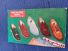 Foot So Port Shoes If you Care for your feet Vintage Advertising