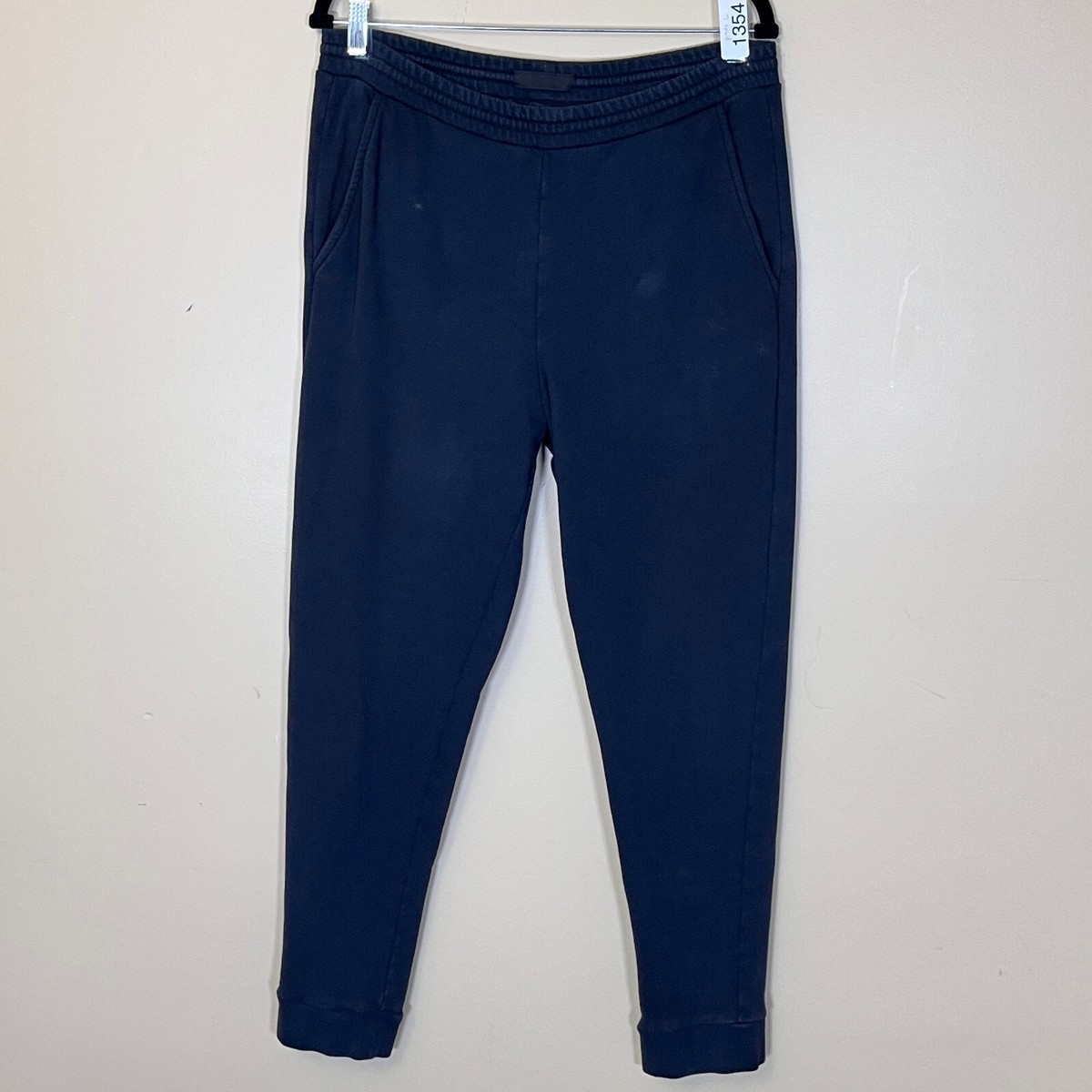 【関税&送料込み】Prada Feathered Sweatpants Prada Cotton Jogger Sweatpants - Men's Size L - Blue | eBay