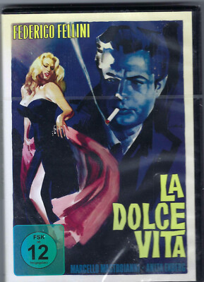 La Dolce Vita  DVD a Federico Fellini mit  Lex Barker, Anita Ekberg NEU