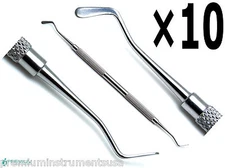 10× Dental Plastic Filling Root Canal 2.9mm Double Ended Premium Instruments