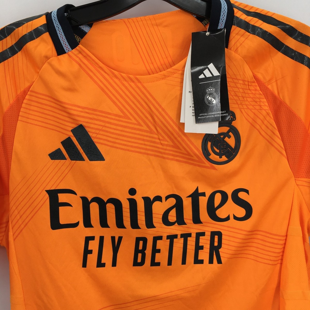 Bellingham 5 Emirates Fly Better Adidas Slim Fit Jersey
