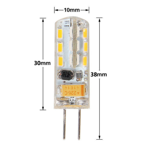 10x G4 LED Halogen Bulb Light Cool/Warm White 3W 12V SMD Lamp Replace Dimmable - Picture 5 of 10