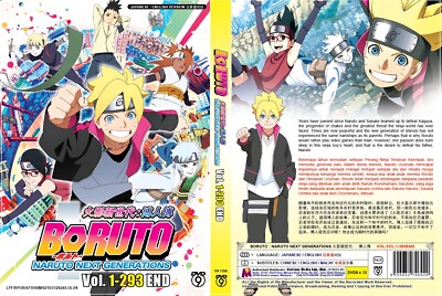 ENGLISH DUBBED DVD BORUTO: NARUTO NEXT GENERATIONS (Vol.1-293End) SHIP EXPRESS