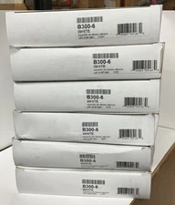SYSTEM SENSOR B300-6 DETECTOR BASE WHITE ( Lot Of 6). NEW
