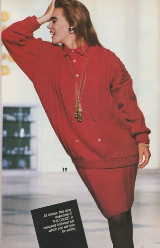 Phildar Mailles No 134 Knitting Pattern Book Vintage 1986 Autumn 32 Patterns - Picture 3 of 22