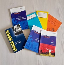 7x Schullektüre & Schulbücher Gymnasium Abi Deutsch | Bücher Paket