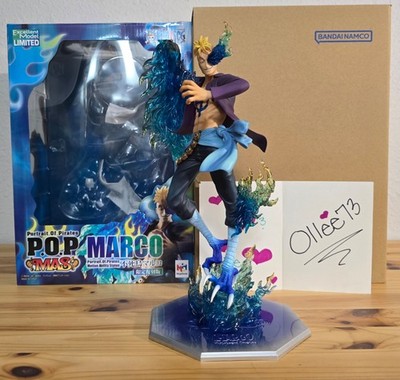 MegaHouse Portrait of Pirates P.O.P. MAS Marco The Phoenix Excellent Model *New*