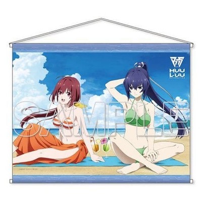 Muv-Luv Alternative B2 Tapestry Kaminagi Natsu Mikado Meiya 28.6x51.2in