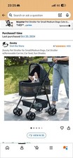 3 in 1 Pet Stroller with Removable Carrier, Folding Stroller for Small/Medium...