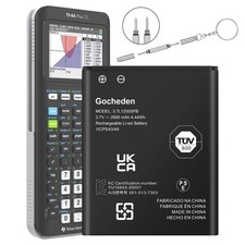 TI 84 Plus CE Battery, TI-84 Plus CE Battery Replacement for Texas Instrument...