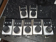 CLAROSTAT LOT 7- Digidial DR300 Digital Counter +5 - 73JA Potentiometer