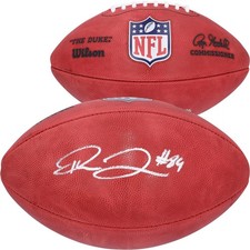 Theo Johnson New York Giants Autographed Duke Full Color Football