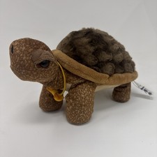 Tortoise Plushy 8 Inch Made Of Recycled Materials From The Petting Zoo