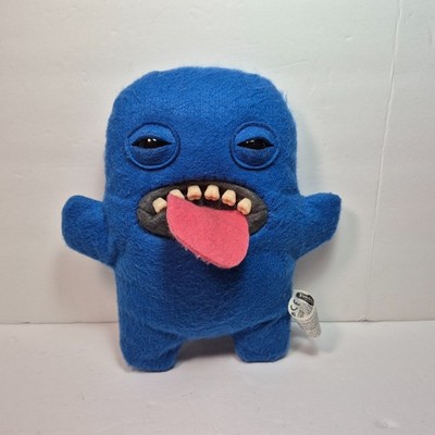 Spin Master Fuggler Oogah Boogah Blue 8 3/4'' Tongue Out Plush Monster