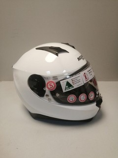 Motorradhelm Integralhelm Nolan N87 Special Plus N Com S (55/56) Weiß