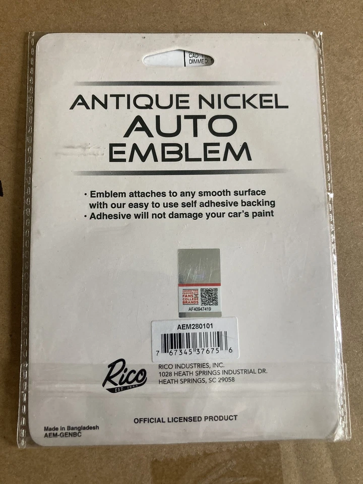  Antiguo emblema automático de níquel de los montañeros de Virginia Occidental de la NCAA. Nuevo con etiquetas Foto 2 de 2